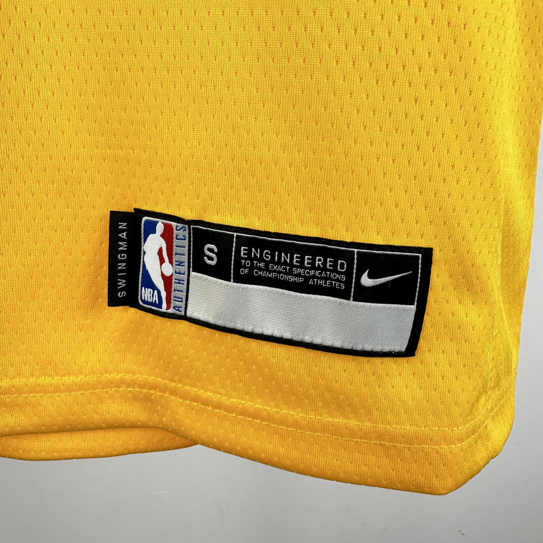 Kids Los Angeles Lakers Dončić #77 Jersey – Yellow (Youth Size)