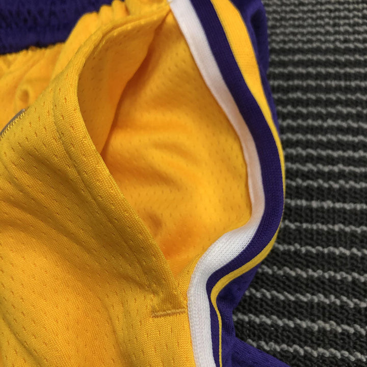 Los Angeles Lakers Icon Edition 75th Anniversary Shorts 2021/22 – Yellow