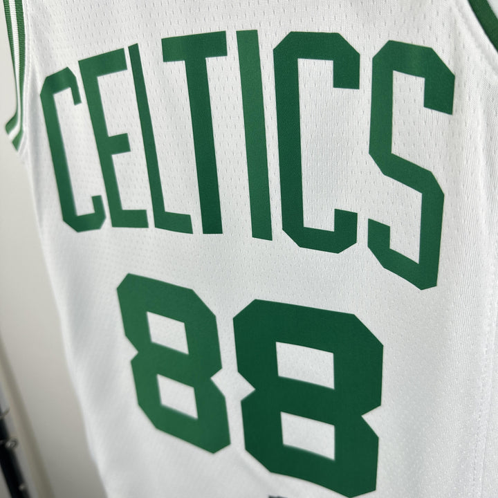 Kids Boston Celtics Neemias Queta #88 Jersey – White (Youth Size)