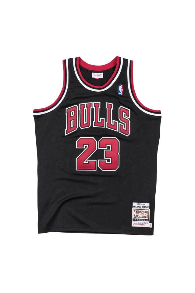 Mitchell & Ness Michael Jordan Chicago Bulls 1997-98 Alternate Jersey – Black