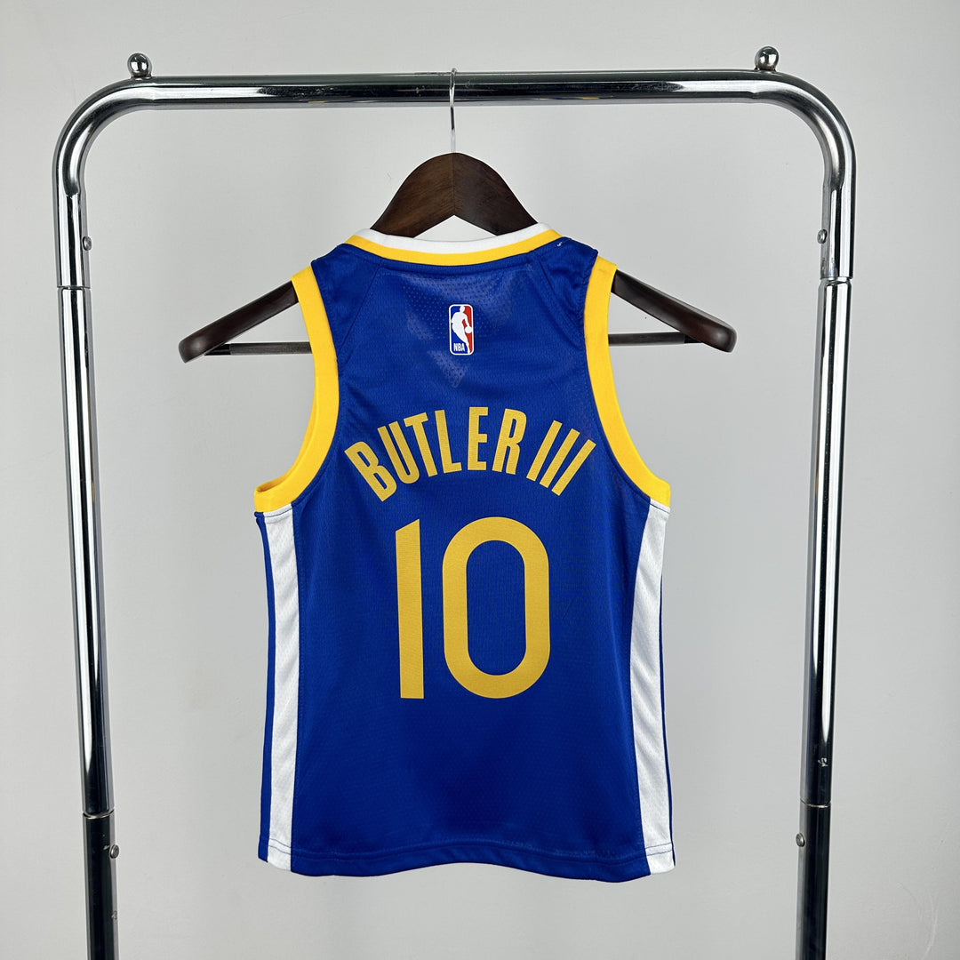 Kids Golden Station Warriors Butler #10 Jersey – Blue (Youth Size)