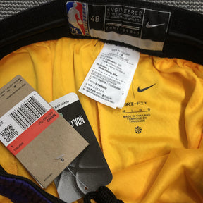 Los Angeles Lakers Icon Edition 75th Anniversary Shorts 2021/22 – Yellow