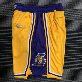 Los Angeles Lakers Icon Edition 75th Anniversary Shorts 2021/22 – Yellow