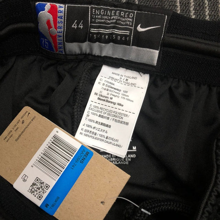 Brooklyn Nets Association Edition 75th Anniversary Shorts 2021/22 – Black