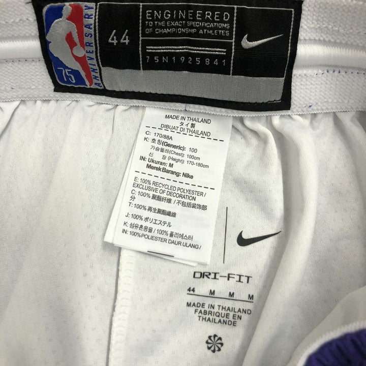 Los Angeles Lakers Association 75th Anniversary Edition Shorts 21/22 – White