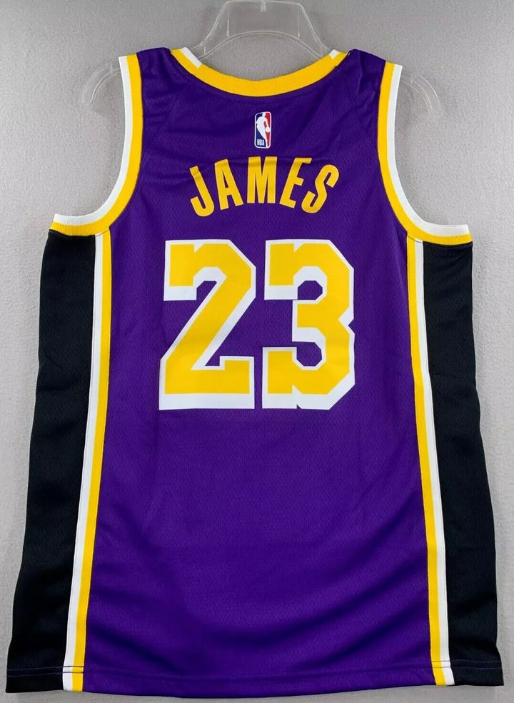 Los Angeles Lakers Statement Edition Jersey 24/25 – LeBron James (Purple)