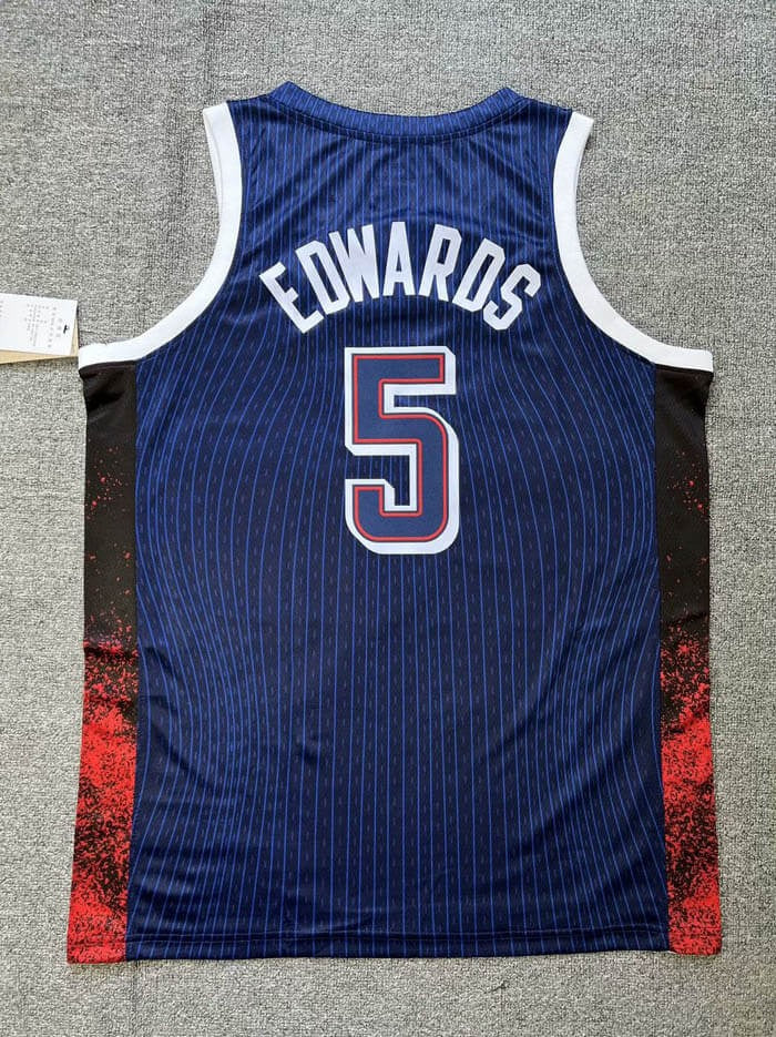 USA National Basketball Jersey – Olympics 2024 (Blue)
