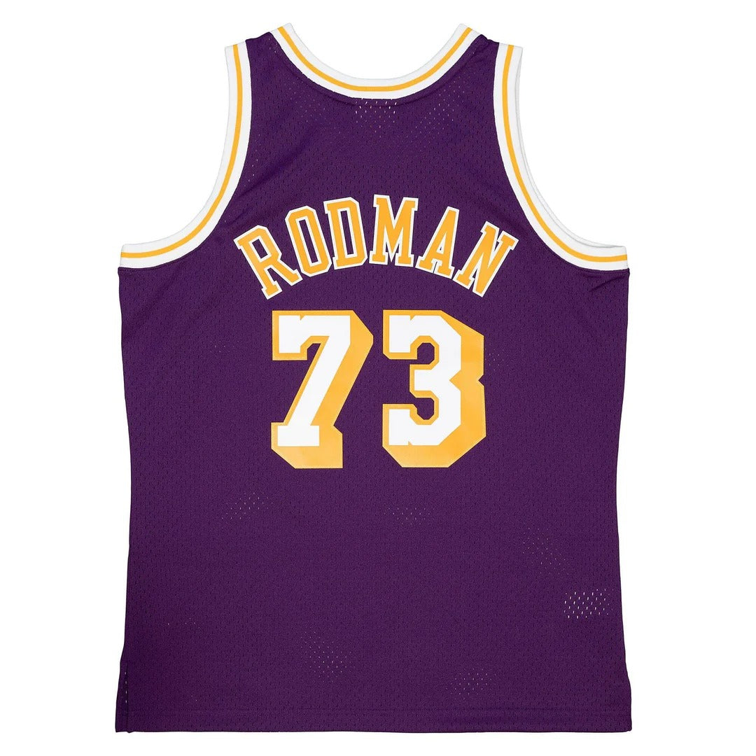 Lakers Retro Jersey – Mitchell & Ness 98/99 Dennis Rodman (Purple)