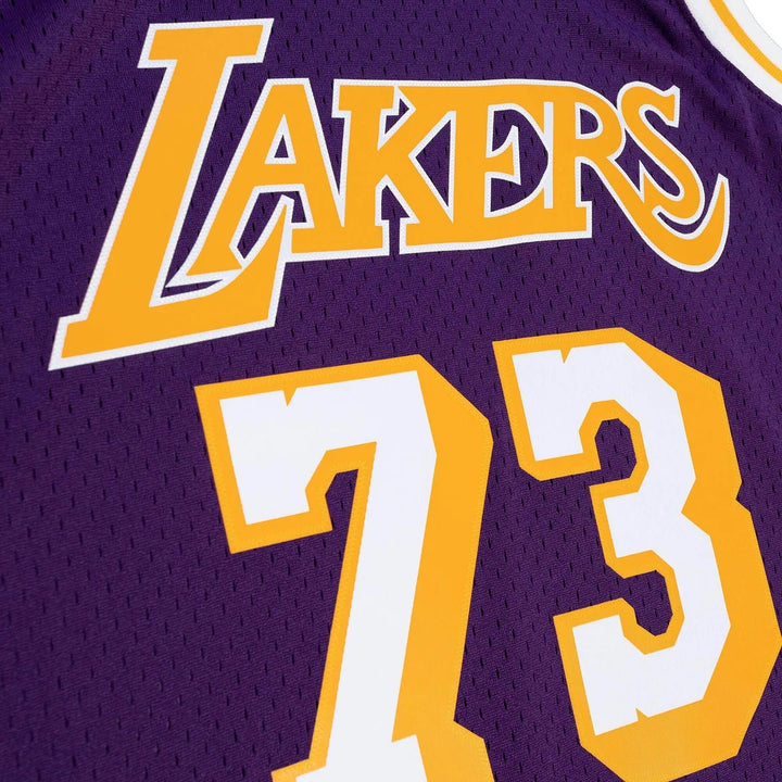 Lakers Retro Jersey – Mitchell & Ness 98/99 Dennis Rodman (Purple)