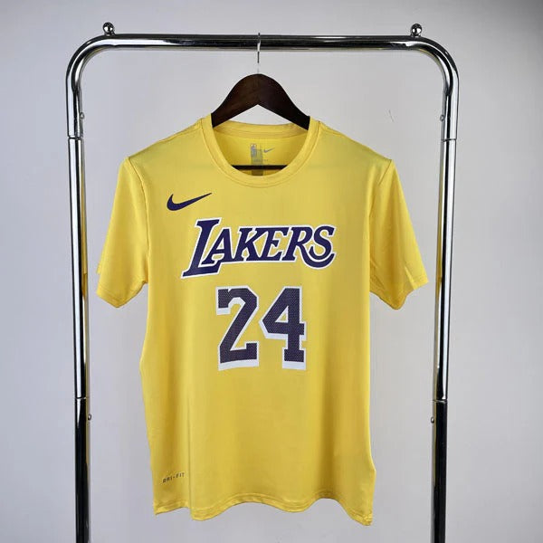 Los Angeles Lakers DRI-FIT Shirt – Kobe Bryant 8 Yellow