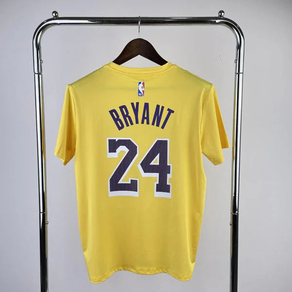 Los Angeles Lakers DRI-FIT Shirt – Kobe Bryant 8 Yellow