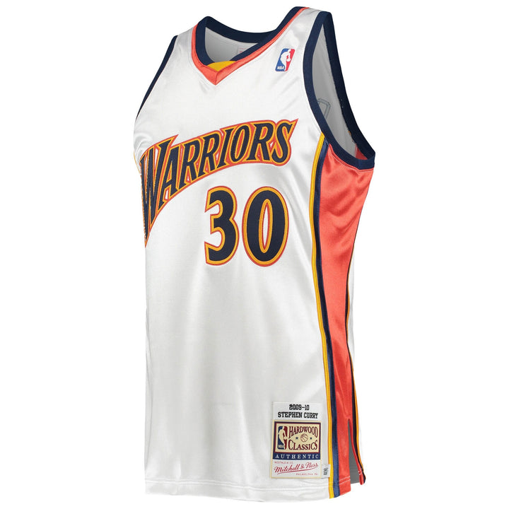 Golden State Warriors Retro 09/10 Home Jersey – Stephen Curry #30
