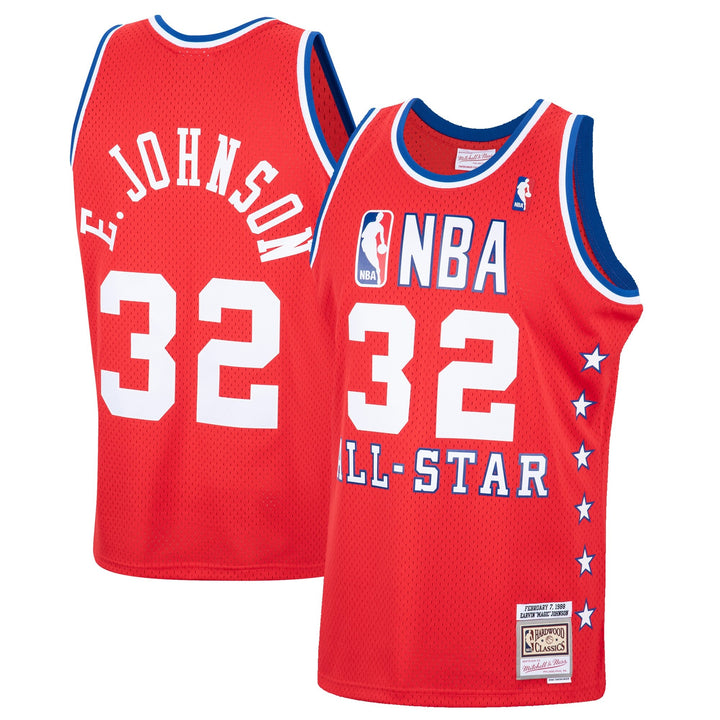 All-Star Game Jersey – Magic Johnson #32 – Red