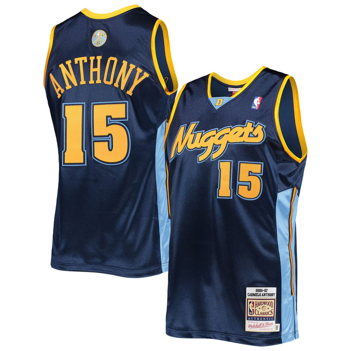 Denver Nuggets Retro Jersey – Mitchell & Ness 06/07 Carmelo Anthony (Blue)