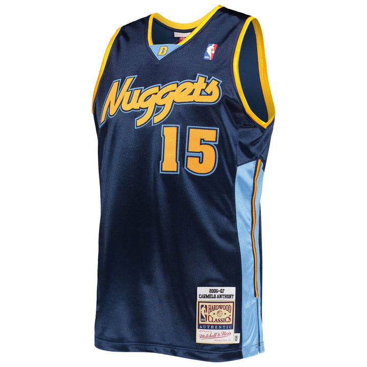 Denver Nuggets Retro Jersey – Mitchell & Ness 06/07 Carmelo Anthony (Blue)