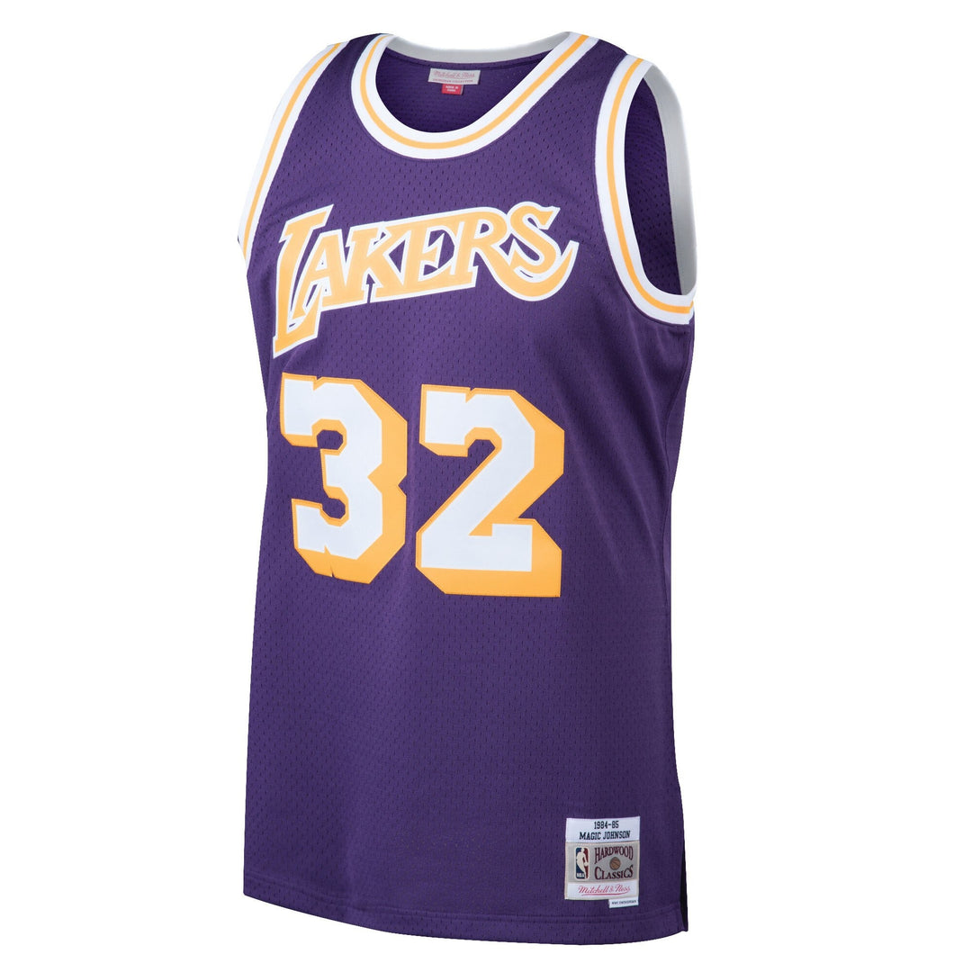 Lakers Retro Jersey – Mitchell & Ness 84/85 Magic Johnson (Purple)