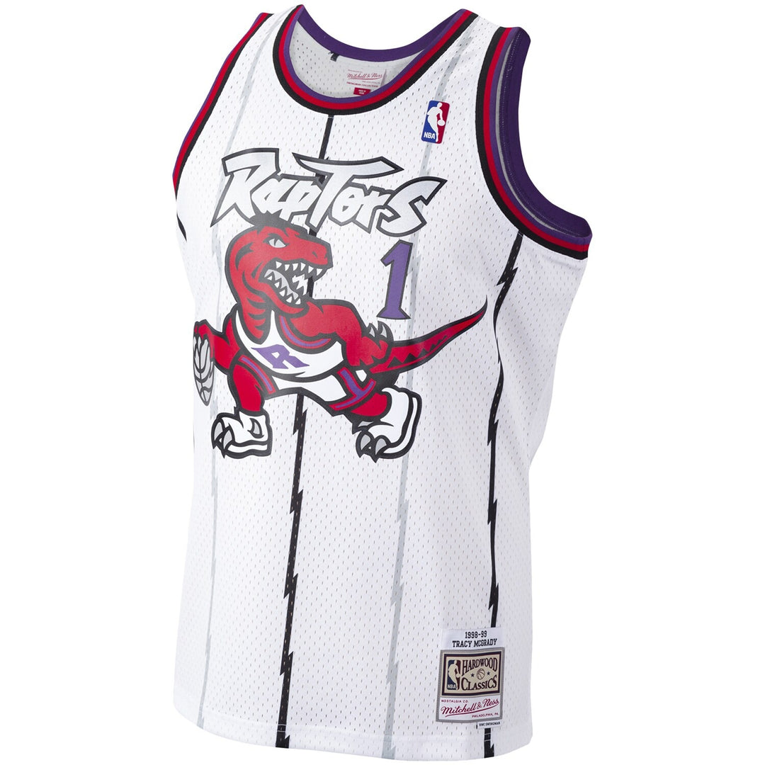 Toronto Raptors Retro Mitchell & Ness 98/99 Tracy McGrady Jersey – White