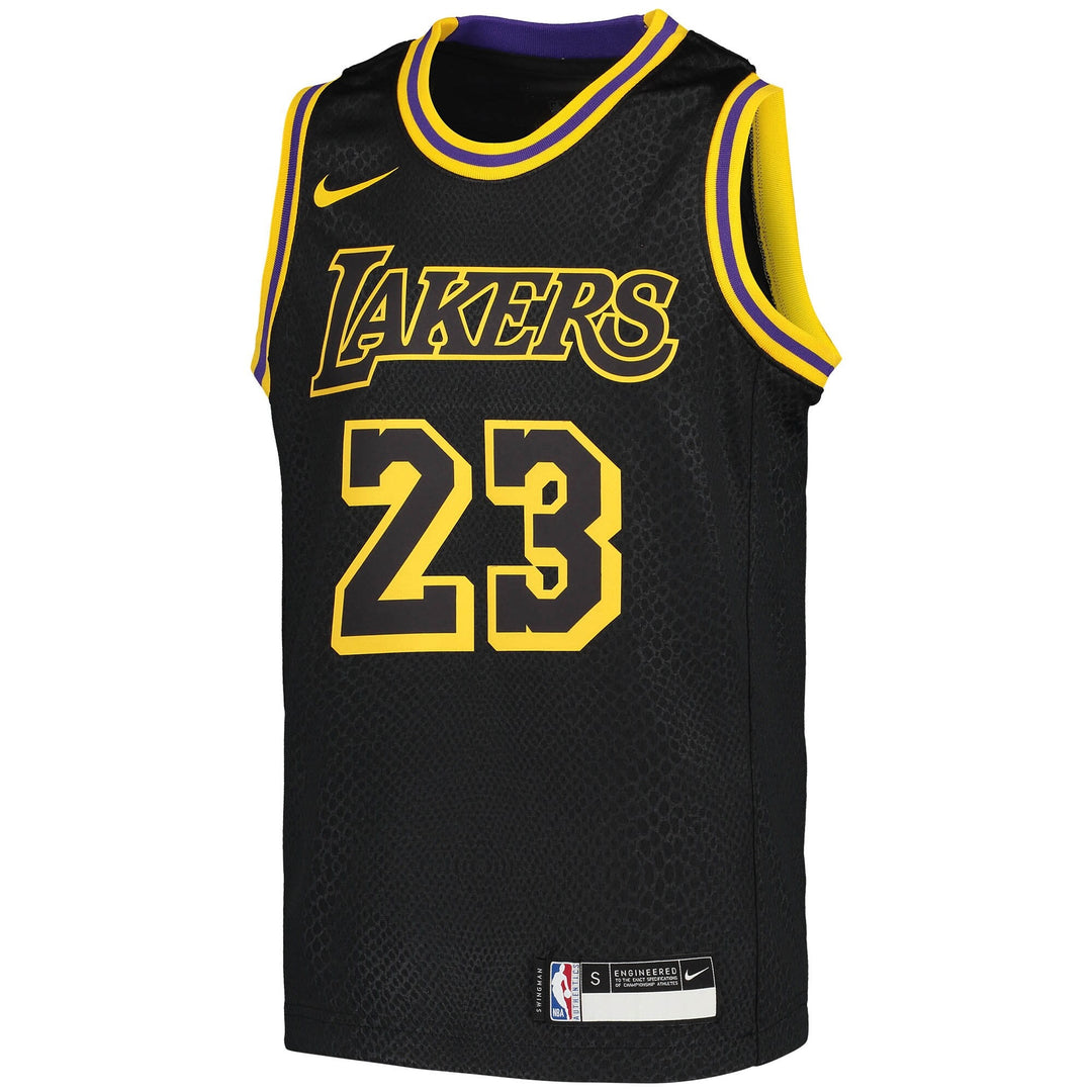 Los Angeles Lakers LeBron James #6 Jersey – Kids (Black)