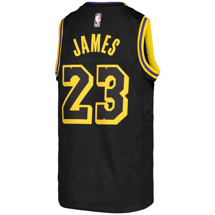 Los Angeles Lakers LeBron James #6 Jersey – Kids (Black)