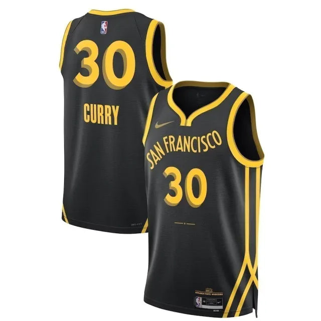 Golden State Warriors City Edition 23/24 Stephen Curry Jersey – Black