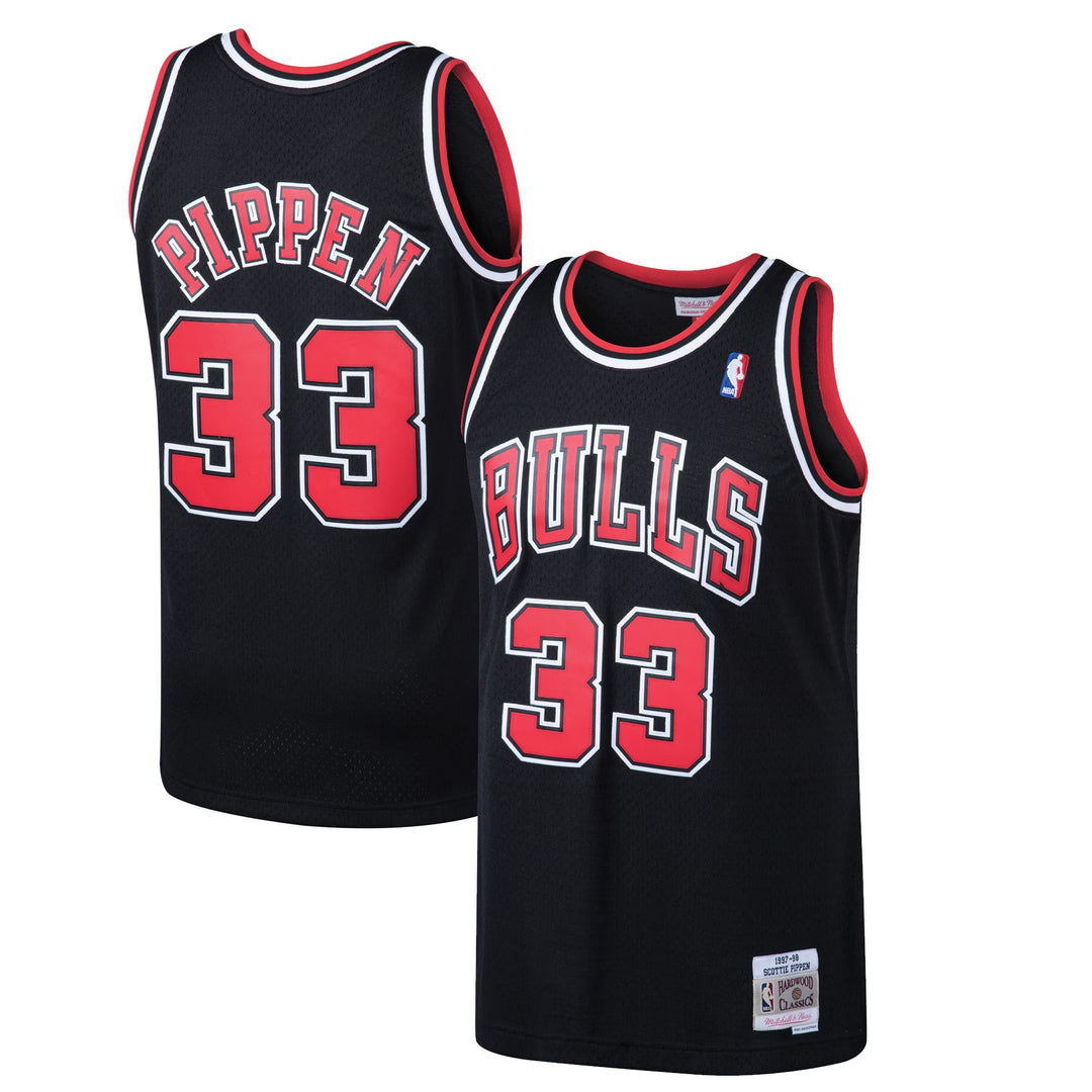 Chicago Bulls Retro Jersey – Mitchell & Ness 97/98 Scottie Pippen (Black)