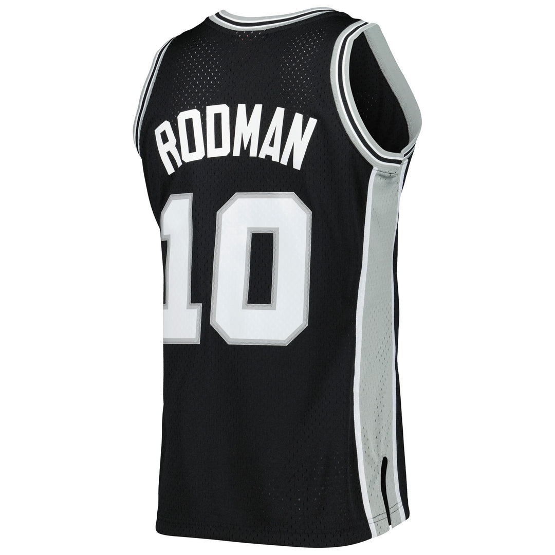 Spurs Retro Jersey – Mitchell & Ness 93/94 Dennis Rodman (Black)