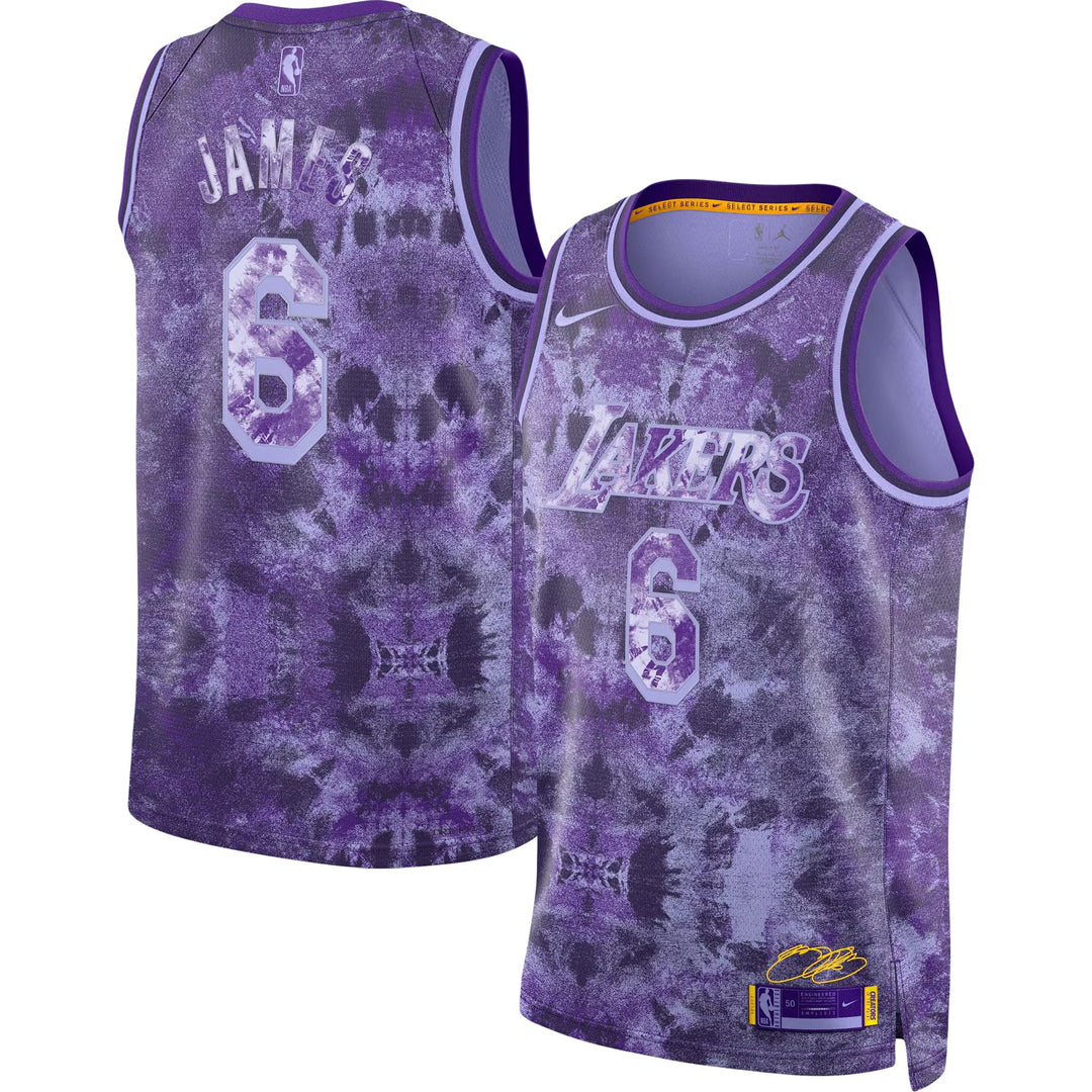 Los Angeles Lakers Select Edition 22/23 LeBron James Jersey – Purple