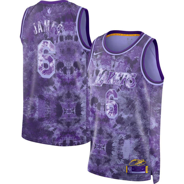 Los Angeles Lakers Select Edition 22/23 LeBron James Jersey – Purple