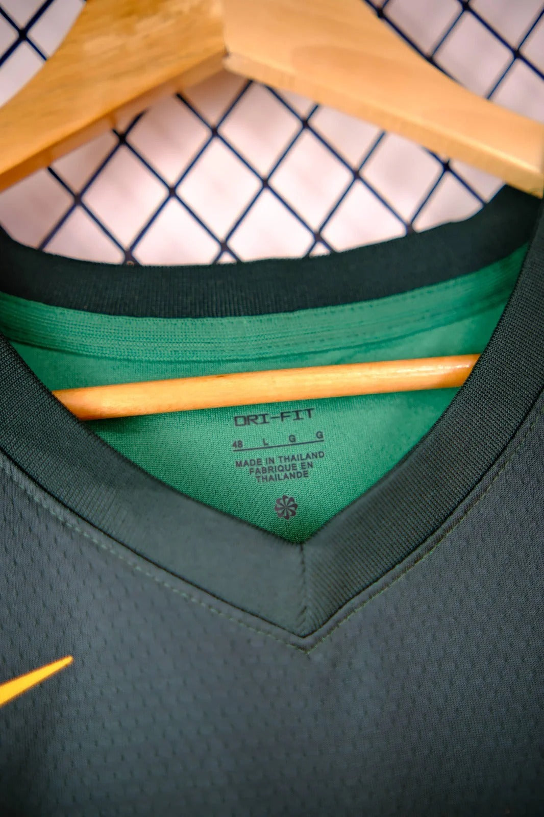 Brazil National Basketball Jersey + CBB & 2023 World Cup Patch (Green)