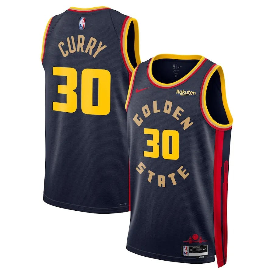 Golden State Warriors City Edition 24/25 Stephen Curry Jersey – Black