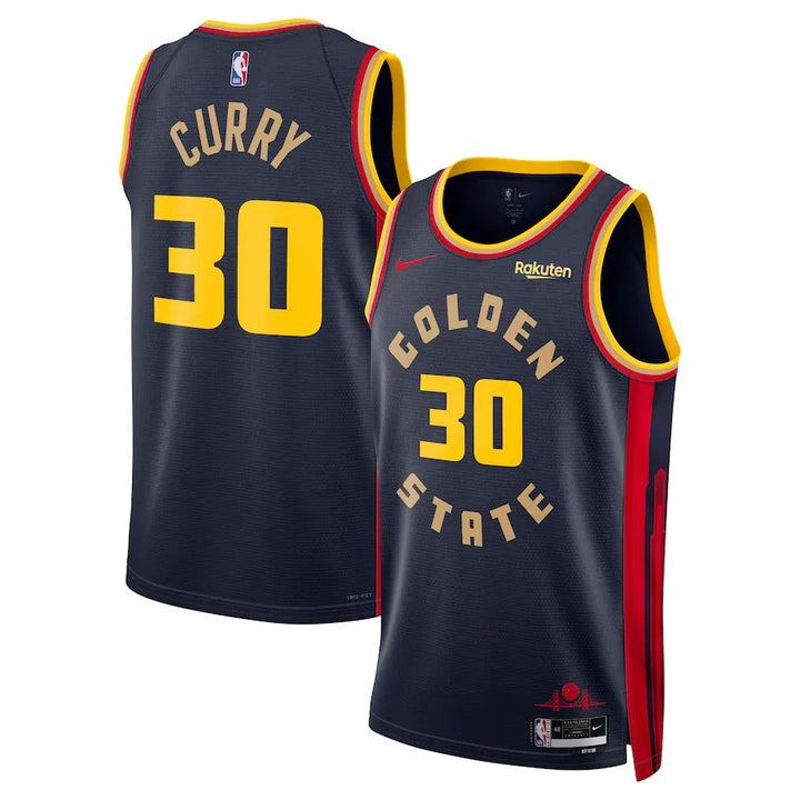Golden State Warriors City Edition 24/25 Stephen Curry Jersey – Black