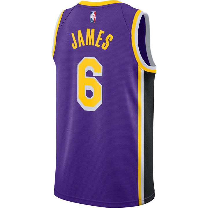 Los Angeles Lakers 75th Diamond Edition 21/22 LeBron James #6 Jersey – Purple