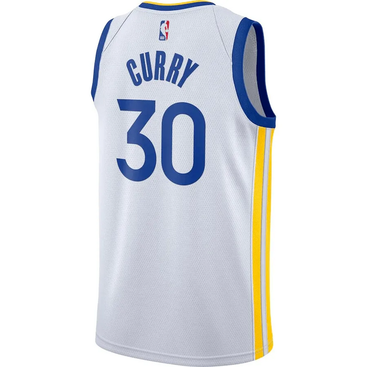 Golden State Warriors 75th Anniversary Edition Jersey – Stephen Curry White