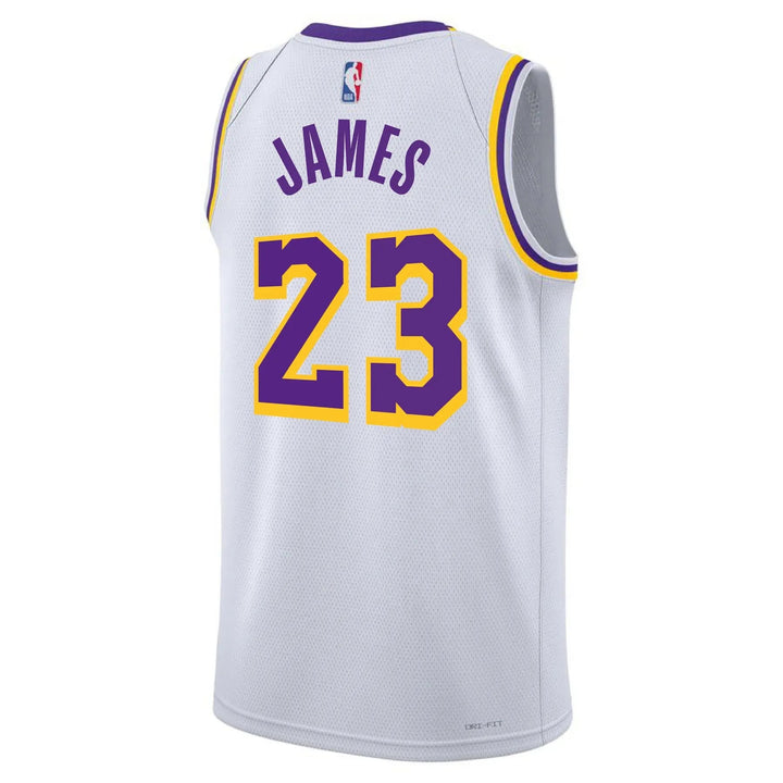 Los Angeles Lakers Association Edition 24/25 LeBron James #23 Jersey – White