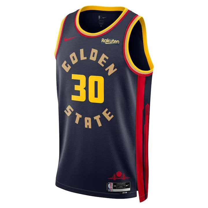 Golden State Warriors City Edition 24/25 Stephen Curry Jersey – Black