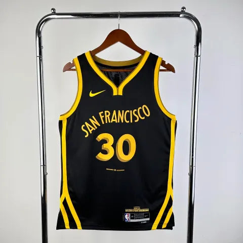 Golden State Warriors City Edition 23/24 Stephen Curry Jersey – Black