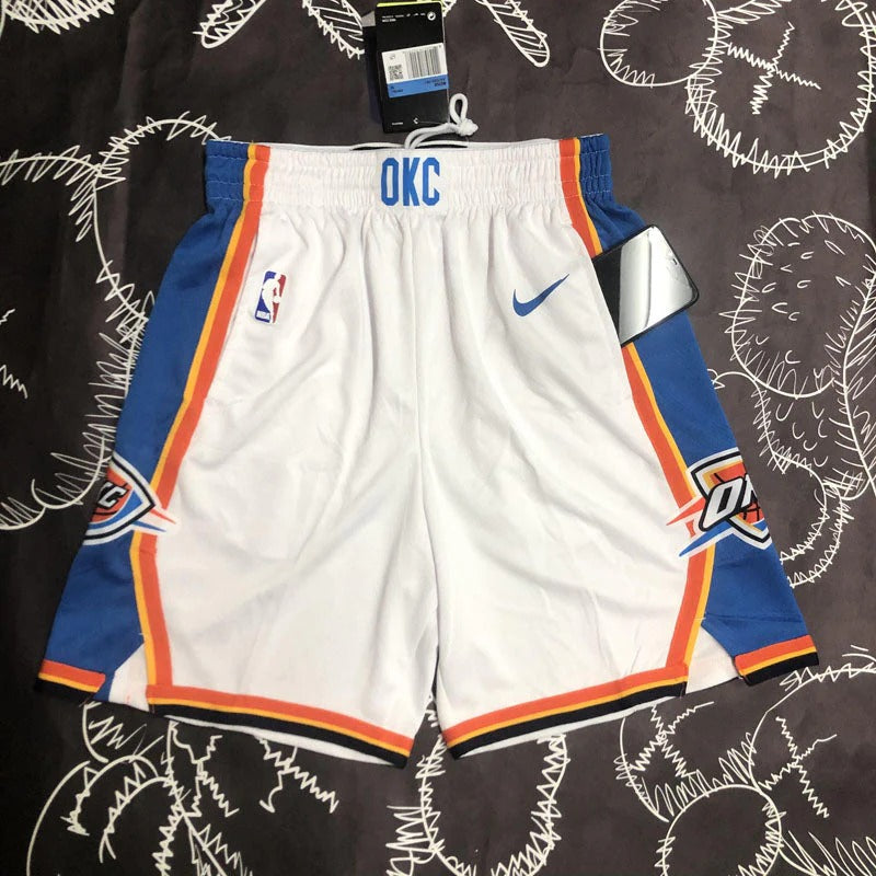 Oklahoma City Thunder Association Edition Shorts – White