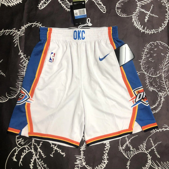 Oklahoma City Thunder Association Edition Shorts – White
