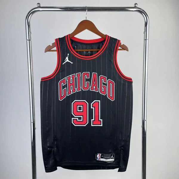 Chicago Bulls Statement Edition 23/24 Dennis Rodman Jersey – Black