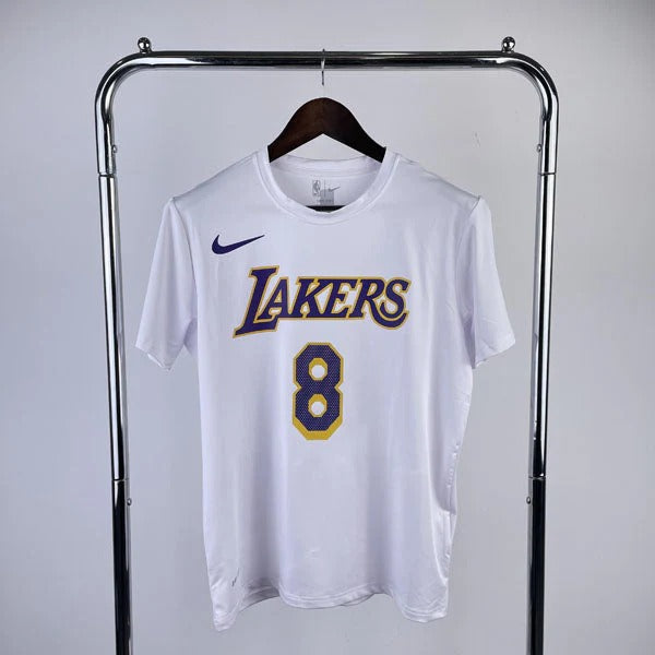Los Angeles Lakers Kobe Bryant #8 DRI-FIT Shirt – White