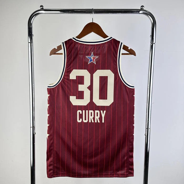 NBA All-Star Game 23/24 Stephen Curry Jersey – Burgundy