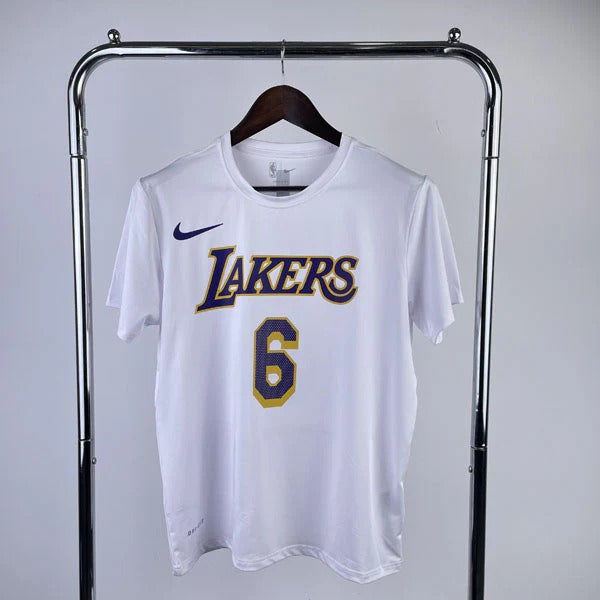 Los Angeles Lakers LeBron James DRI-FIT Shirt – White