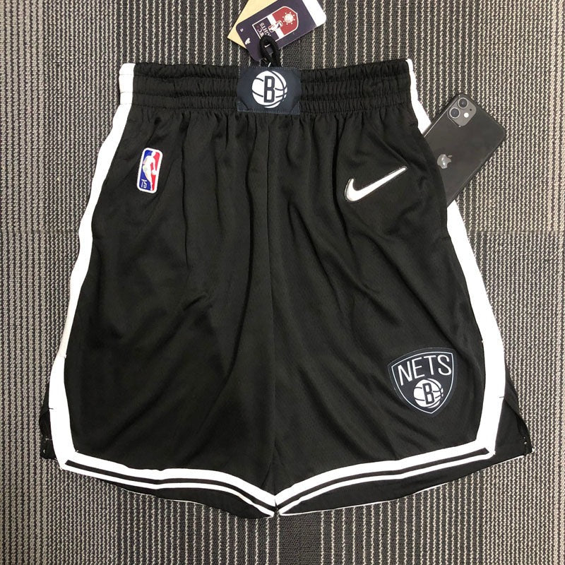 Brooklyn Nets Association Edition 75th Anniversary Shorts 2021/22 – Black