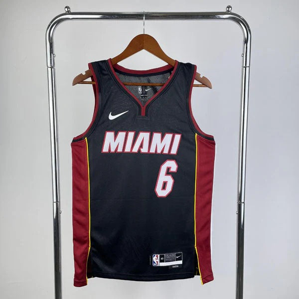 Miami Heat Icon Edition LeBron James Jersey – Black
