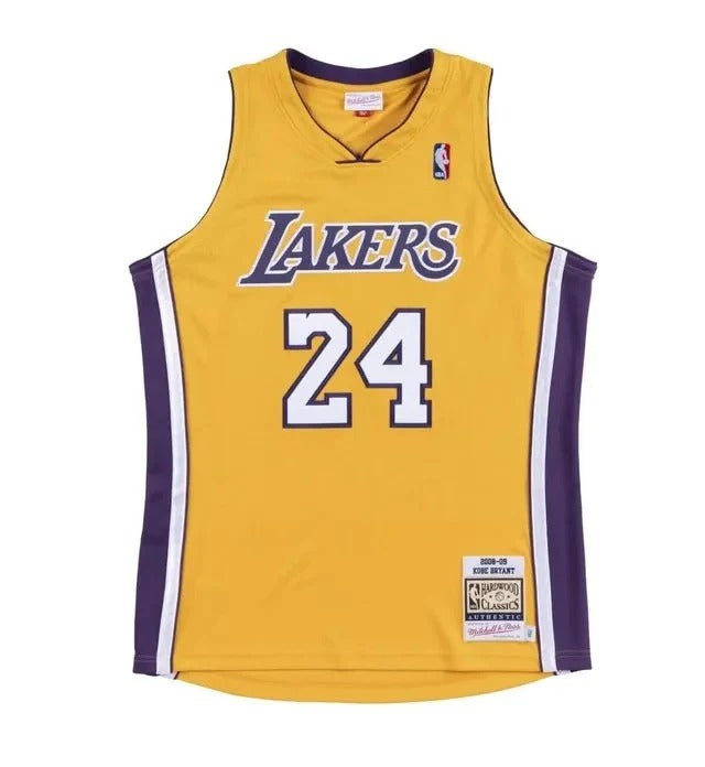 Los Angeles Lakers Retro Mitchell & Ness 08/09 Kobe Bryant Jersey – Yellow