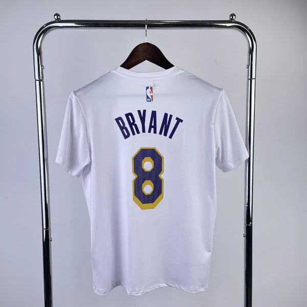 Los Angeles Lakers Kobe Bryant #8 DRI-FIT Shirt – White