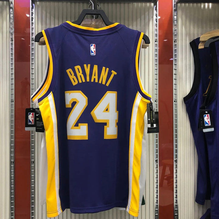 Los Angeles Lakers Kobe Bryant #24 Purple Jersey