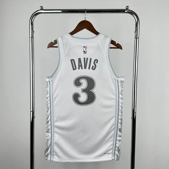 Dallas Mavericks City Edition Jersey 24/25 – Anthony Davis (White)