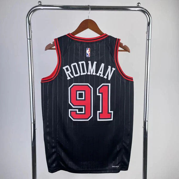 Chicago Bulls Statement Edition 23/24 Dennis Rodman Jersey – Black