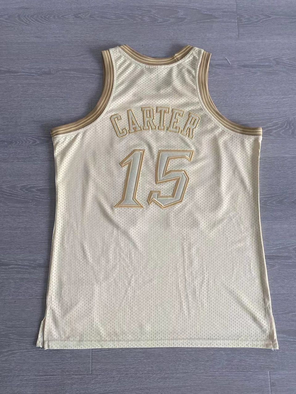 Toronto Raptors Retro Mitchell & Ness 98/99 Vince Carter Jersey – Gold
